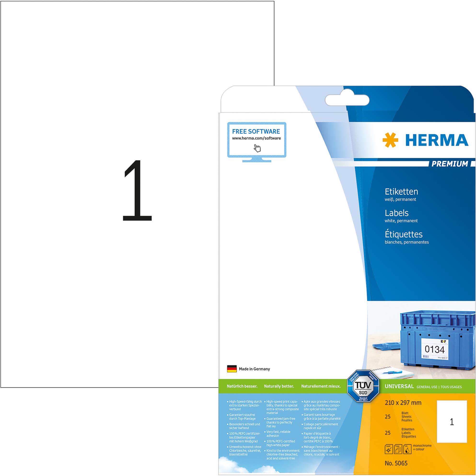 Herma, Etiketten, Premium