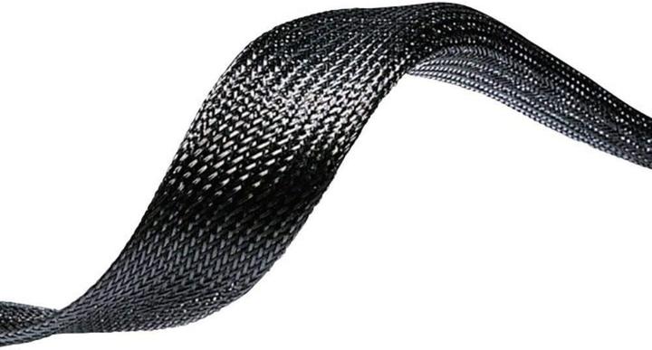 HellermannTyton 170-00400 HEGPX40-PET-BK Braided Sleeving Black Polyester 32 b (Cable conduit, 5000 cm)