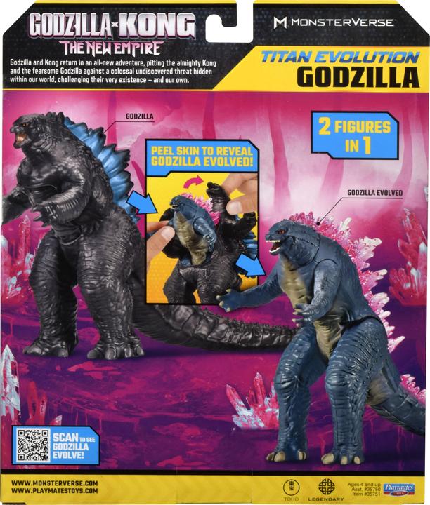 Actual product image Universal Textiles TOY FIG 7 GODZILLA TITAN EVOLUTION 35751