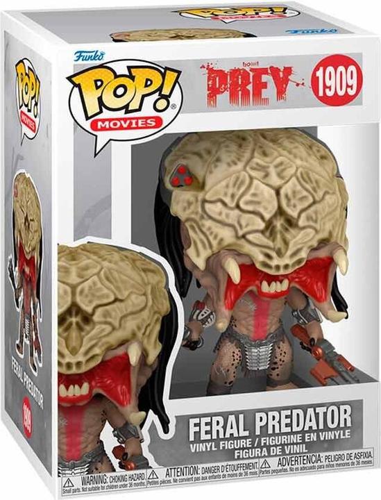 Image du produit Funko Prey POP! Movies Vinyl Figur Feral Predator 9 cm