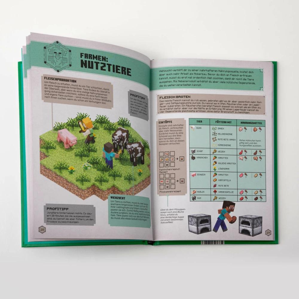 Thumbnail - Minecraft - Das Survival-Handbuch, Kinderbücher von Minecraft, Matthias Wissnet, Josef Shanel