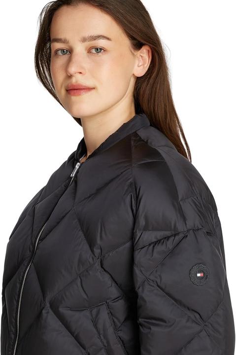 Actual product image Tommy Hilfiger Casual Quilted Down Bomber Puffer Jacket (S)
