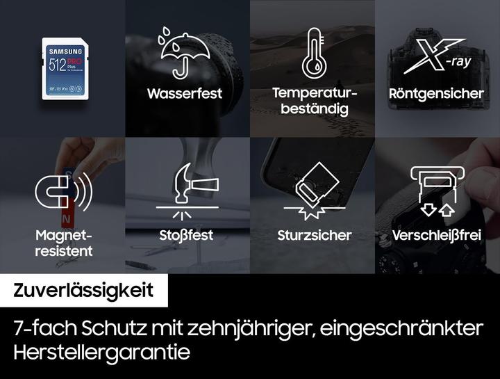 Produktbild Samsung MB-SD512SB/WW (512 GB, SDXC, U3, UHS-I)