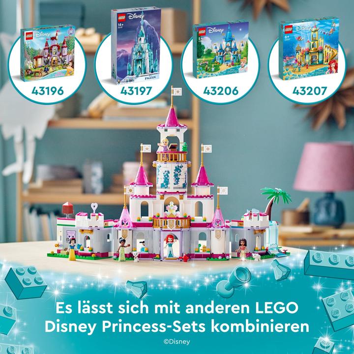 Image du produit LEGO Château d'aventure ultime (43205, LEGO Disney)