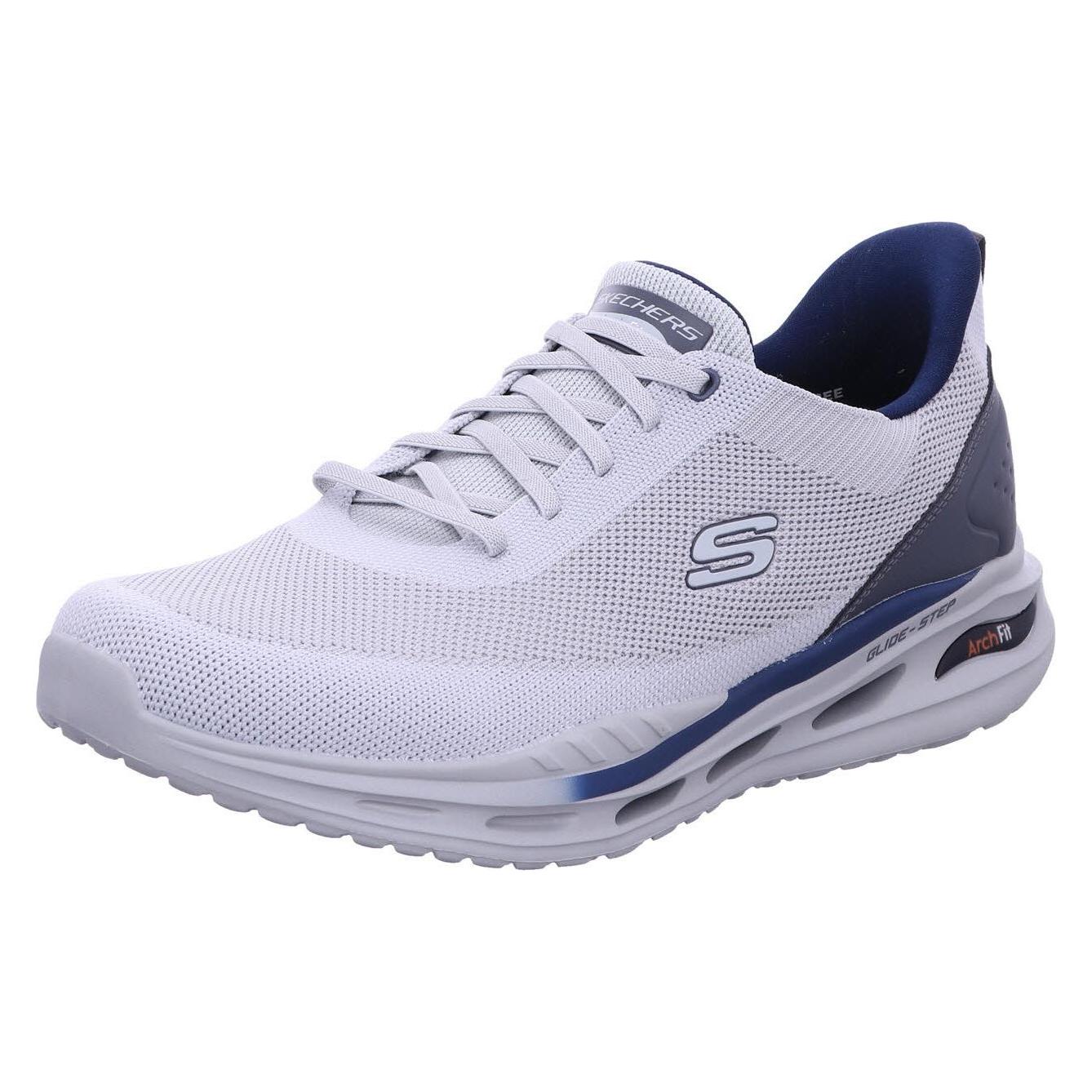 Skechers, Mannen, Sneakers, Arch Fit Orvan - Kincade - Heren Instappers - Grijs, Grijs, (40)