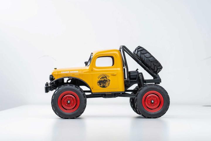 Produktbild FMS FCX24 Power Wagon Mud-Racer 1:24 gelb - RTR 2.4GHz (RTR Ready-to-Run)