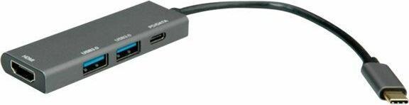 Actual product image Roline USB Type C Docking Station (USB-C, 3 Ports)