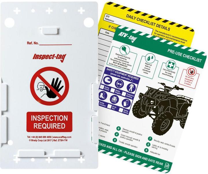 Actual product image ScaffTag ATV trailer set