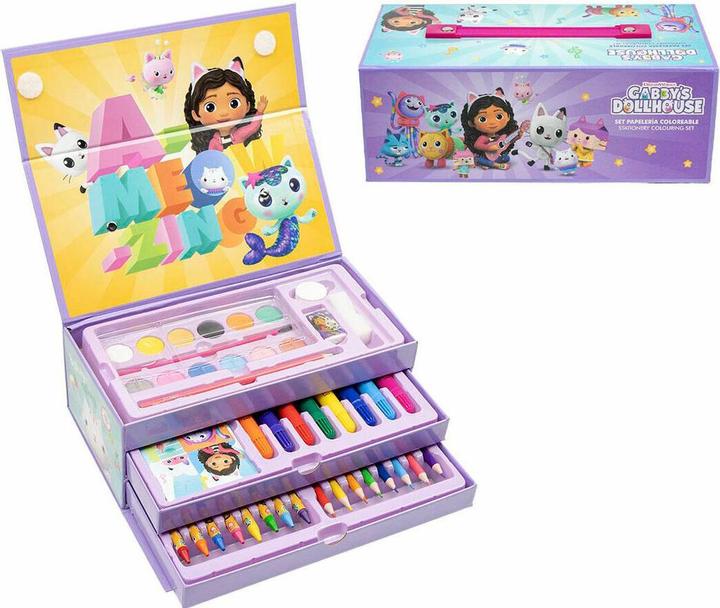 Produktbild Gabby's Dollhouse Malkoffer mit Schublade – Am
