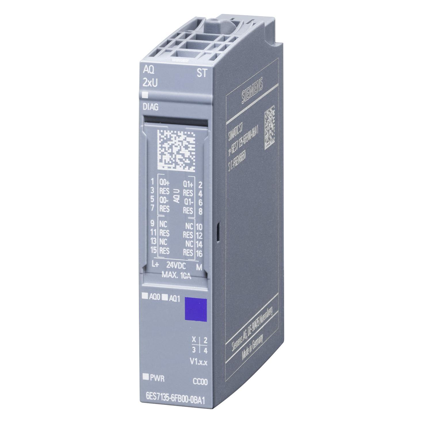 Siemens Modulo Di Uscita Analogico Aq 2Xu Standard 6Es713, Domotica