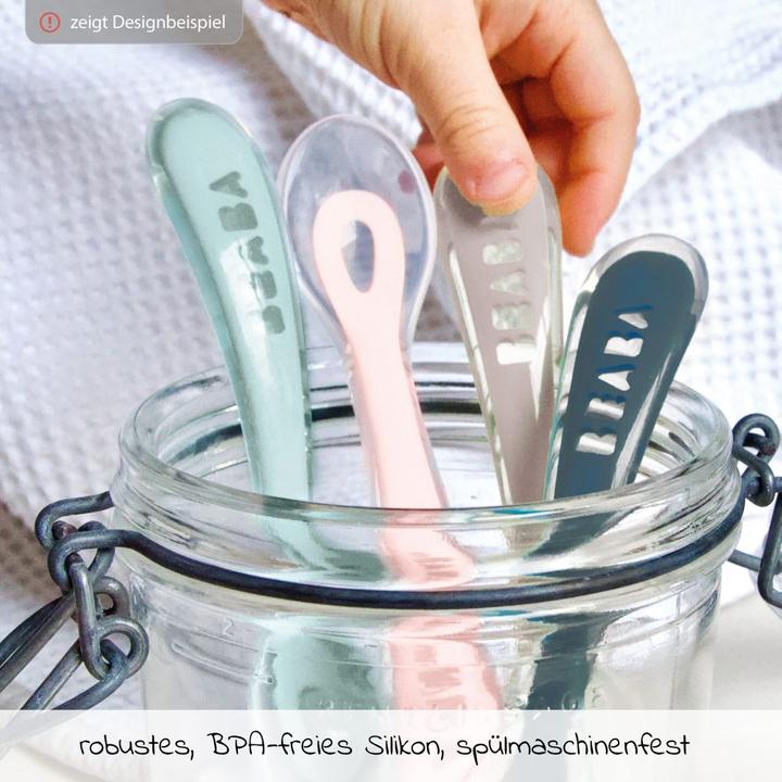 Actual product image Beaba Rainbow spoon set