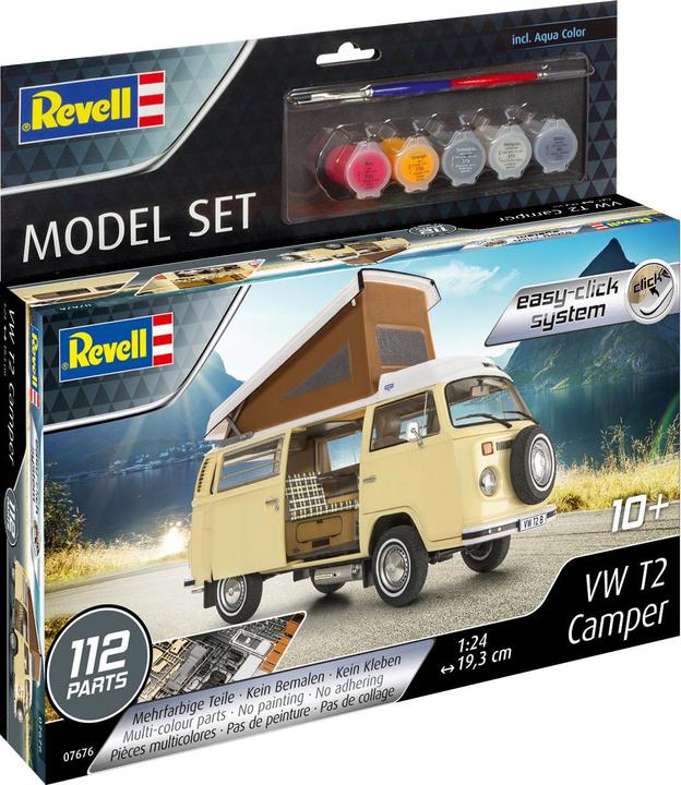 Actual product image Revell Model Set VW T2 Camper (easy click)
