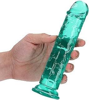 Productafbeelding RealRock Rechte Realistische Dildo met Zuignap - 7" / 18