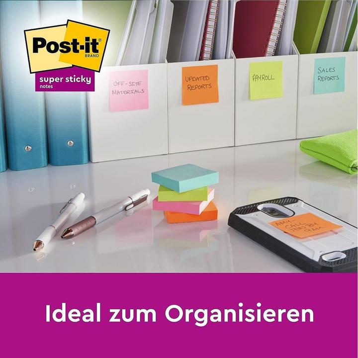 Immagine prodotto Post-it Super appiccicoso (76 x 76 mm)