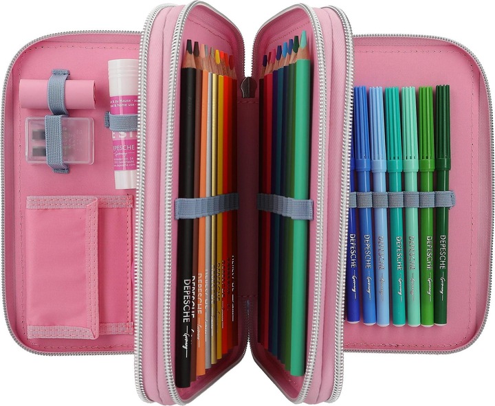 Actual product image Depesche TOPModel - Triple Pencil Case ICEWORLD ( 0411755 )