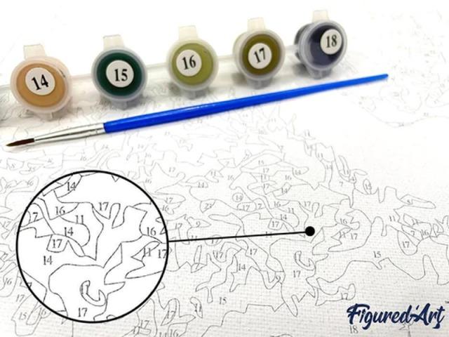 Produktbild Office Factory Keilrahmen Art Malen nach Zahlen