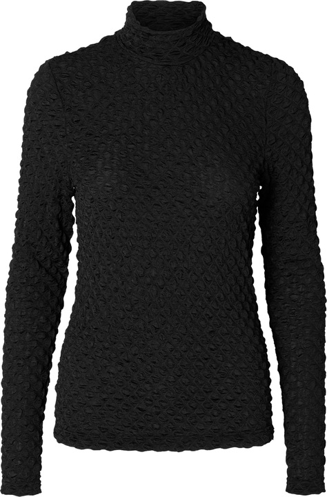 Selected Femme Texturiertes Oberteil mit langen Ärmeln