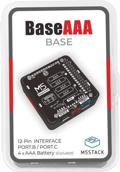 Produktbild M5Stack Base mit 4xAAA Batteriefach