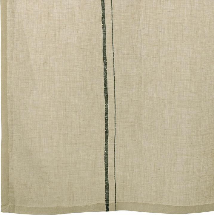 Image du produit Loberon Rideau à disques Girest beige (80 x 140 cm)