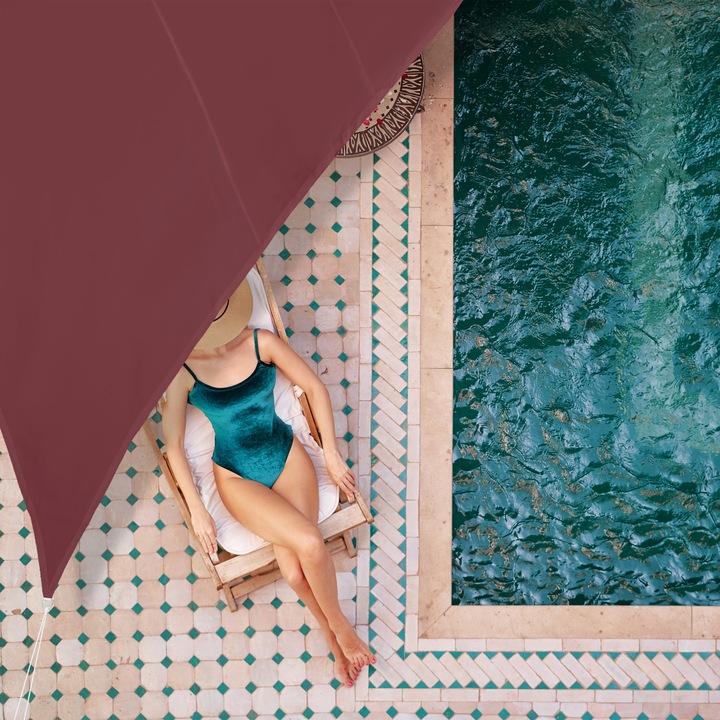 Actual product image Relaxdays Sunshade (600 x 510 x 0.1 cm)