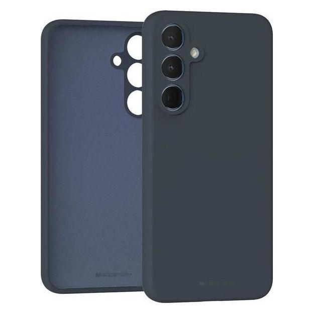 Mercury Blu Silicone Sam A55 A556 Granatowy/Navy (Samsung Galaxy A55), Cover Smartphone,