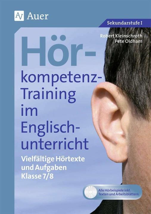 Produktbild Hörkompetenz-Training im Englischunterricht 7-8 (Deutsch, Pete Oldham, Robert Kleinschroth, 2024)