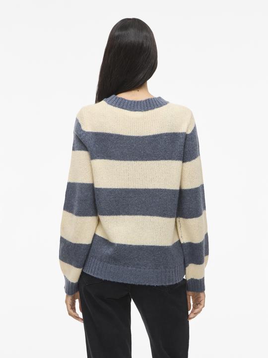 Actual product image Vila VIPOLANA Gestreifter Strickpullover (L)