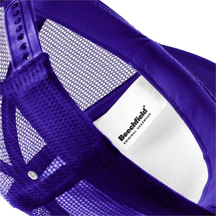 Actual product image Beechfield Vintage trucker baseball cap (One size)