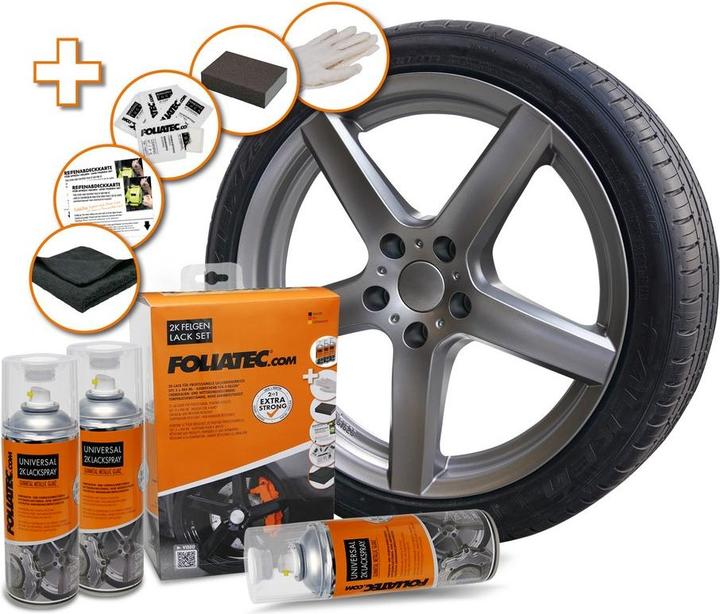Produktbild Foliatec 2K Felgenlack Set