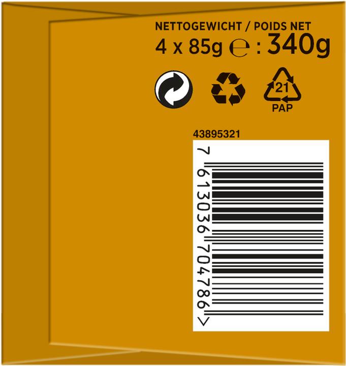 Actual product image Gourmet Gold Sauce Delight Chicken 4x85g (Adult, 4 pcs., 340 g)