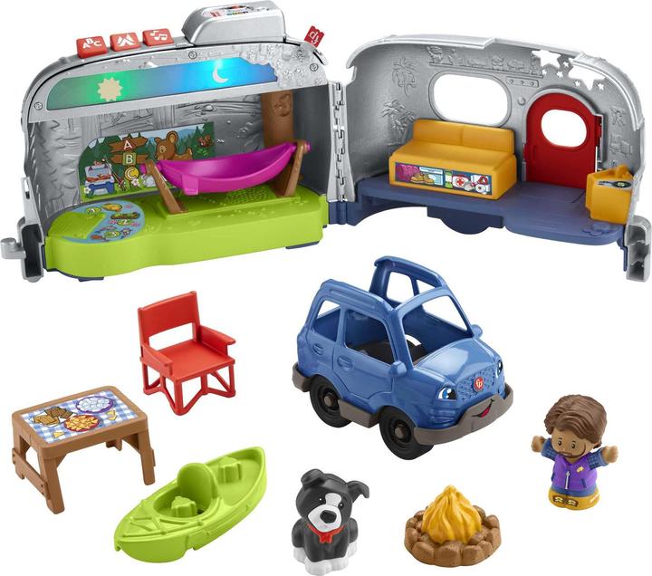 Fisher-Price Little People Light-Up Learning Camper (92)