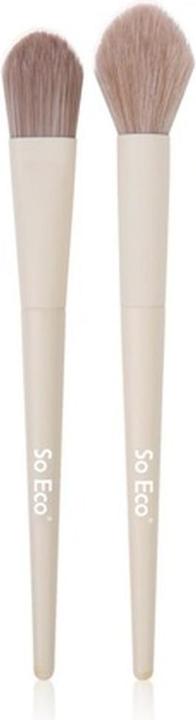 Actual product image ECO So Contour & Highlight Brush Set (Cream coloured, Highlighter, 40 g)