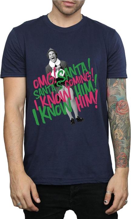 Produktbild Elf Santa's Coming TShirt (XL)