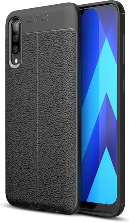 Produktbild Screenguard Samsung Galaxy A30s Hülle Leather Design TPU Cover (Samsung Galaxy A30s)