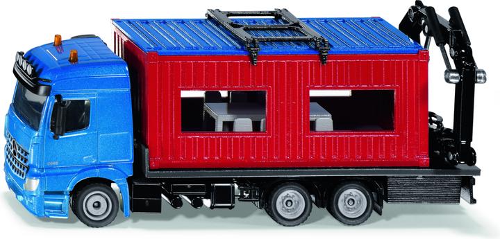 Produktbild Siku LKW mit Baucontainer
