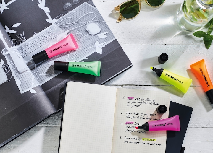 Produktbild STABILO NEON Textmarker (Gelb, 5 mm, 1 x)