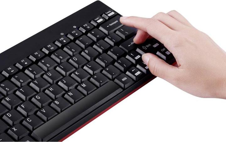 Actual product image Perixx PERIDUO-712BDE (EN) black (DE, Wireless)