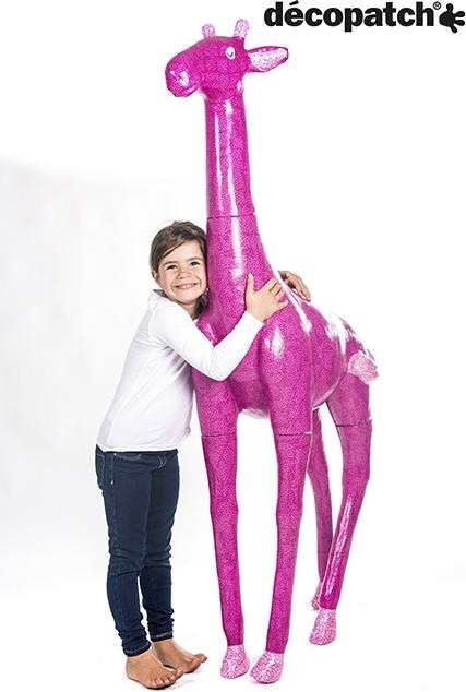 Actual product image Décopatch Cardboard figures 160 x 80 x 35 cm Giraffe XXL
