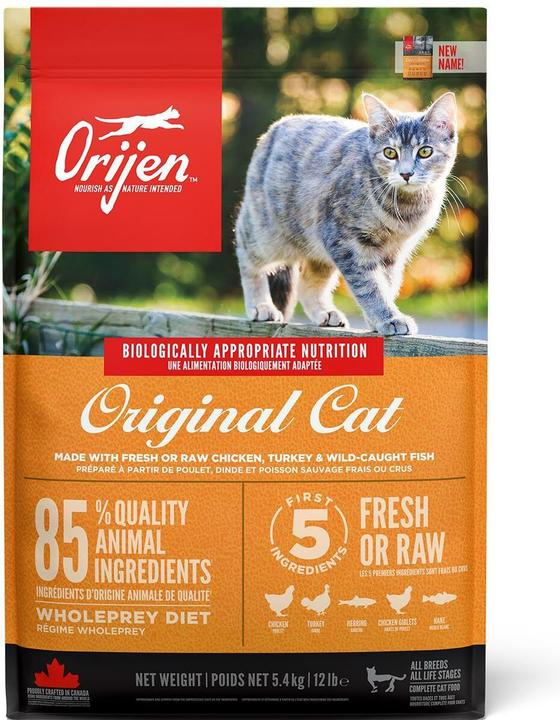 Orijen Cat und Kitten (Adult, Junior, Welpe + Kitten, 1 Stk., 5400 g)