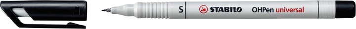Produktbild STABILO OHPen universal Folienstift wasserlöslich (Schwarz, 0.40 mm, 1 x)