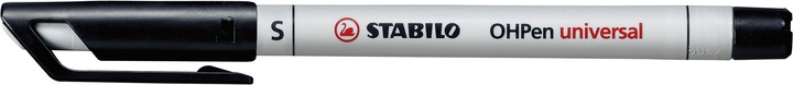 Produktbild STABILO OHPen universal Folienstift wasserlöslich (Schwarz, 0.40 mm, 1 x)