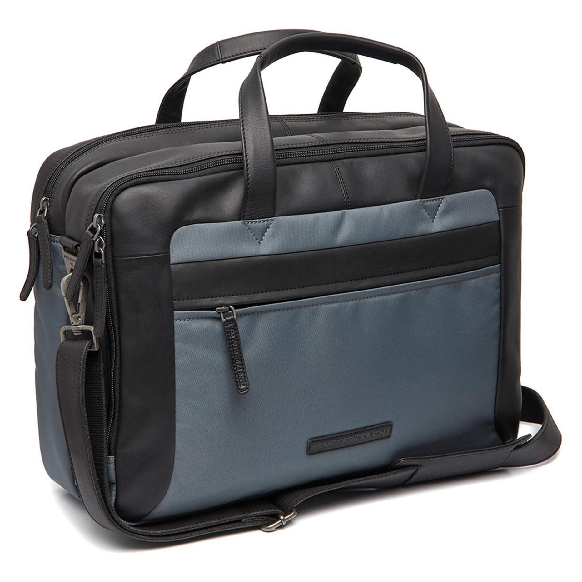 The Chesterfield Brand Nivano Aktentasche 42 Cm Laptopfach (18.30", Universal), Notebooktasche, Grau