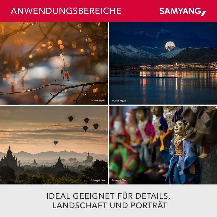 Actual product image Samyang 135mm f/2 ED UMC, Nikon F (Nikon F, full size)