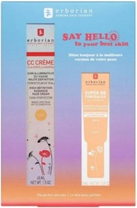 Actual product image Erborian CC - Cc Super & Cc Concealer Doré Kit (Doré)