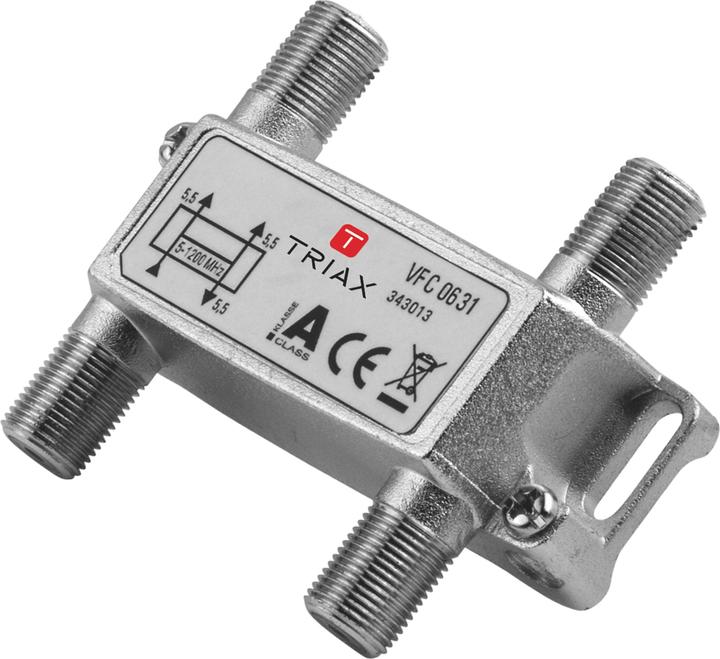 Actual product image Triax VFC 0631 RF splitter (5.50 dB, Manifolds and Branchers)