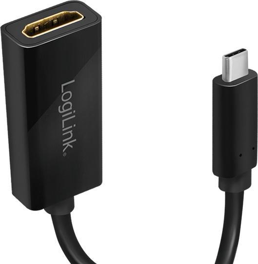 Image du produit LogiLink Adaptateur graphique USB 3.2, USB-C (0.15 m, HDMI)