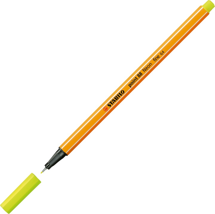 Produktbild STABILO point 88 Fineliner (Neongelb, 1 x)