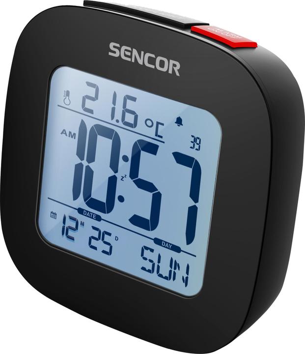 Actual product image Sencor SDC 1200 B alarm clock Digital alarm clock Black