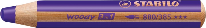 Produktbild STABILO woody 3 in 1 Buntstift (Violett, 1 x)