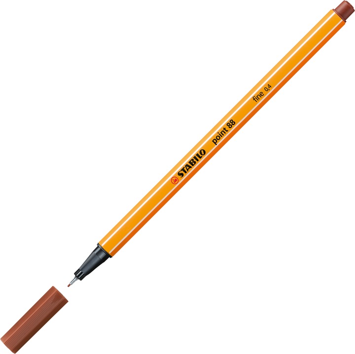 Produktbild STABILO point 88 Fineliner (Rötel, 1 x)